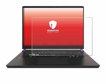 Imagen del dispositivo MSI Vector 17 HX con una amplia variedad de protectores de pantalla.