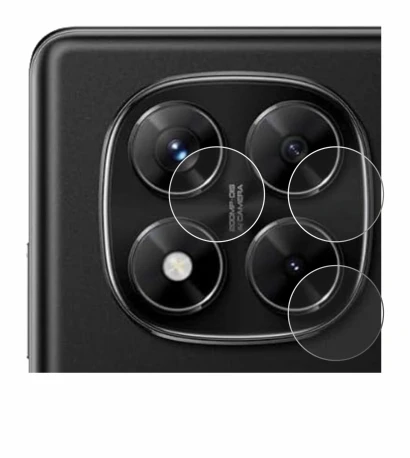 Imagen del dispositivo Xiaomi Redmi Note 14 Pro 4G (SÓLO Cámara) con una amplia variedad de protectores de pantalla.