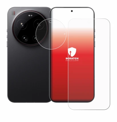 Imagen del dispositivo Xiaomi 17 Ultra (Frontal+Cámara) con una amplia variedad de protectores de pantalla.