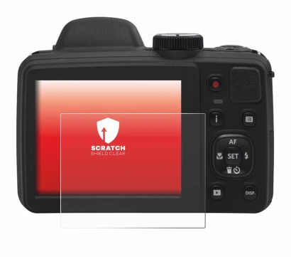 Imagen del dispositivo Kodak Pixpro AZ405 con una amplia variedad de protectores de pantalla.