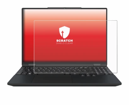 Imagen del dispositivo Tuxedo InfinityBook Max 15 Gen 10 con una amplia variedad de protectores de pantalla.