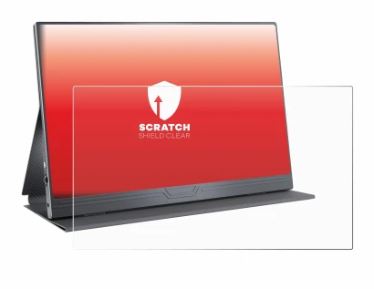 Imagen del dispositivo CUIUIC GS156B2 con una amplia variedad de protectores de pantalla.