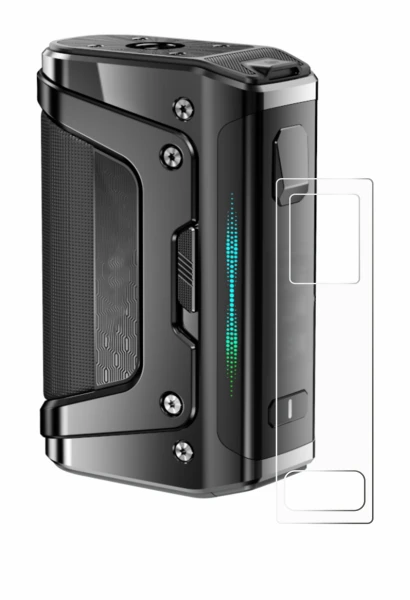 Imagen del dispositivo GeekVape Aegis Legend 5 con una amplia variedad de protectores de pantalla.