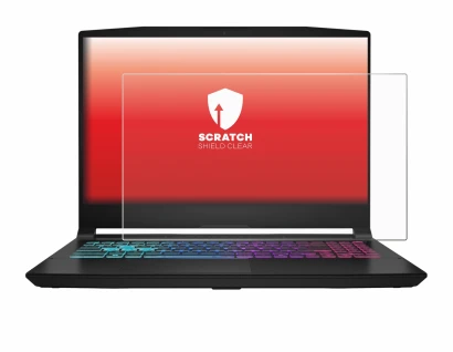 Imagen del dispositivo MSI Katana 15 HX B14 con una amplia variedad de protectores de pantalla.