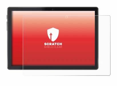 Imagen del dispositivo Lisciani Mio Tab 10" con una amplia variedad de protectores de pantalla.