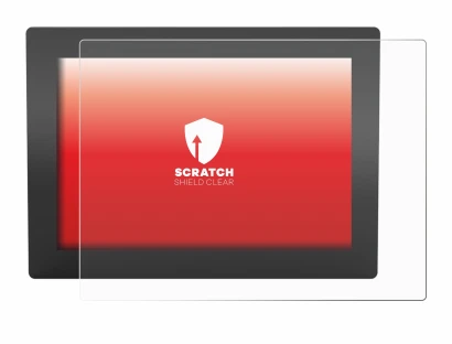 Imagen del dispositivo WAGO Web Panel 400 con una amplia variedad de protectores de pantalla.