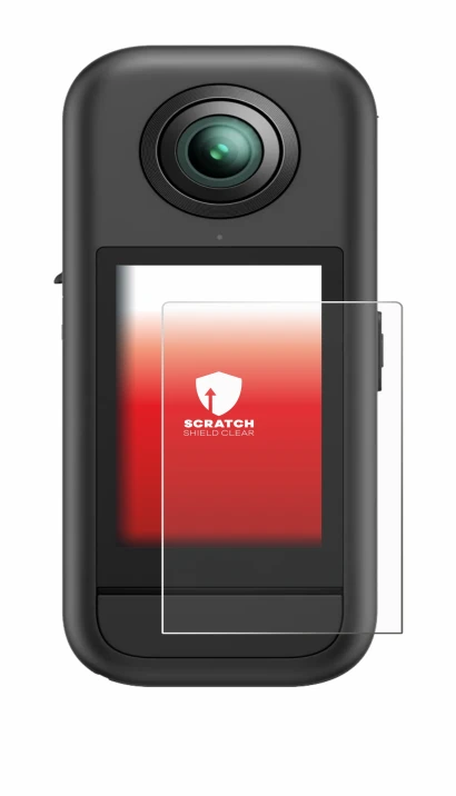 Imagen del dispositivo Akaso 360 con una amplia variedad de protectores de pantalla.