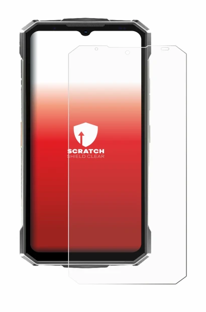 Imagen del dispositivo Doogee Fire 7 Ultra con una amplia variedad de protectores de pantalla.