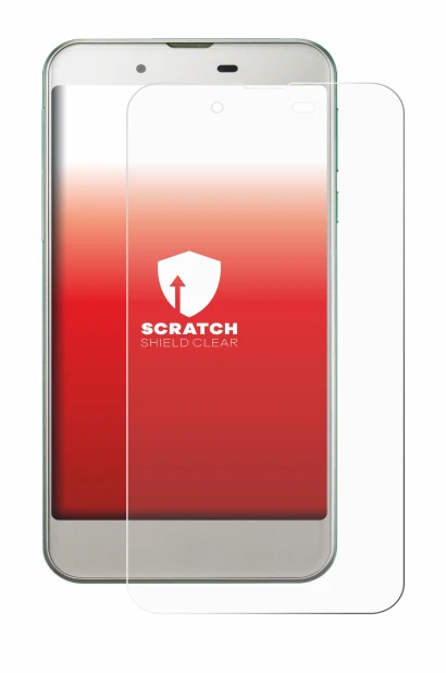 Imagen del dispositivo Sharp Aquos SHV37 con una amplia variedad de protectores de pantalla.