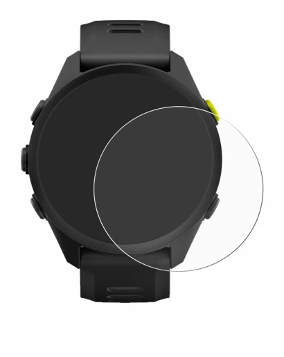 Imagen del dispositivo Garmin Forerunner 70 con una amplia variedad de protectores de pantalla.