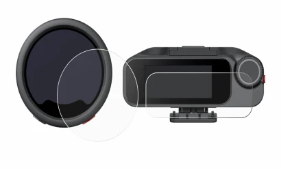Imagen del dispositivo Insta360 Mic Pro TX + RX con una amplia variedad de protectores de pantalla.