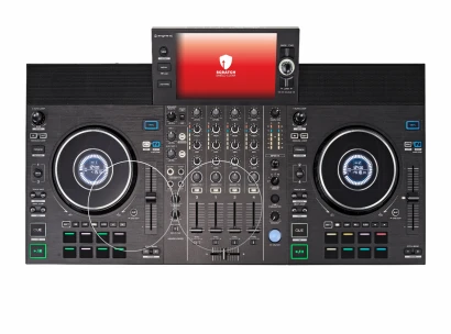 Imagen del dispositivo Denon DJ SC LIVE 4 (Jog) con una amplia variedad de protectores de pantalla.