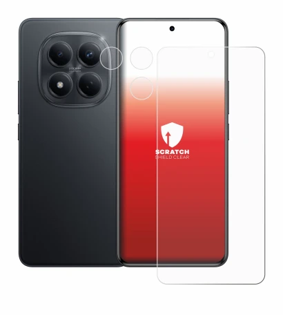 Imagen del dispositivo Xiaomi Redmi Note 15 Pro 4G (Frontal+Cámara) con una amplia variedad de protectores de pantalla.