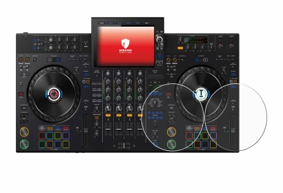 Imagen del dispositivo AlphaTheta XDJ-AZ (Jog) con una amplia variedad de protectores de pantalla.