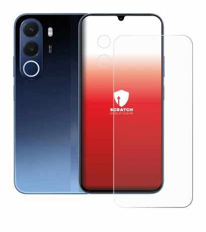 Imagen del dispositivo realme C100x (Frontal+Cámara) con una amplia variedad de protectores de pantalla.