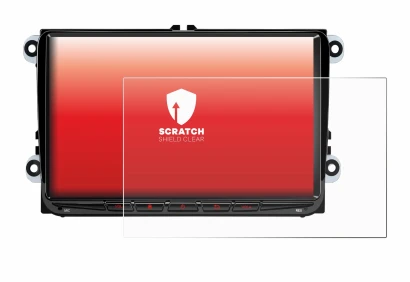 Imagen del dispositivo Xtrons ID90MTVL con una amplia variedad de protectores de pantalla.