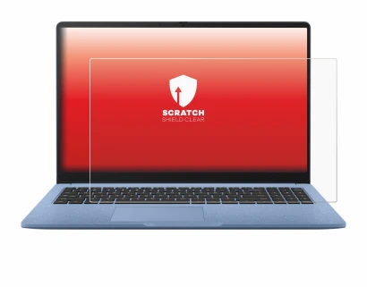 Imagen del dispositivo ASUS Chromebook CM15 con una amplia variedad de protectores de pantalla.