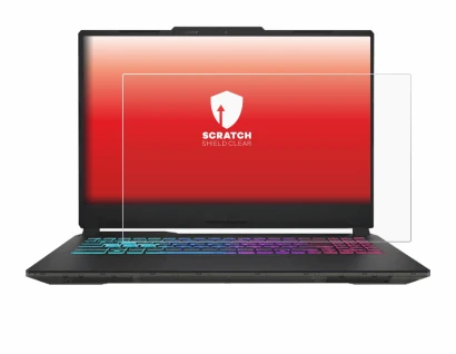 Imagen del dispositivo MSI Cyborg 15 A13V con una amplia variedad de protectores de pantalla.