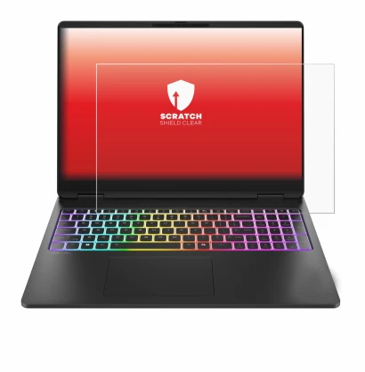 Imagen del dispositivo HP HyperX OMEN MAX 16 con una amplia variedad de protectores de pantalla.