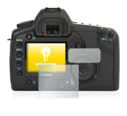 Imagen del dispositivo Canon EOS 5D con una amplia variedad de protectores de pantalla.