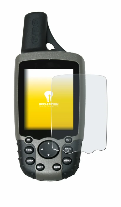 Imagen del dispositivo Garmin GPSMAP 60CSx con una amplia variedad de protectores de pantalla.