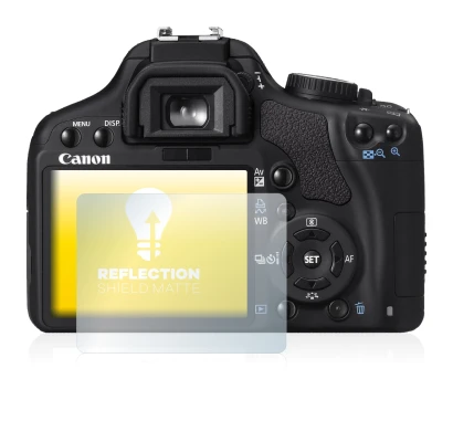 Imagen del dispositivo Canon EOS 450D con una amplia variedad de protectores de pantalla.
