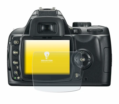 Imagen del dispositivo Nikon D60 con una amplia variedad de protectores de pantalla.