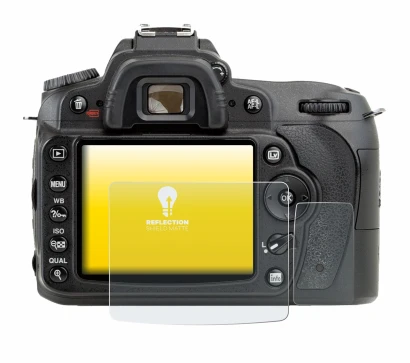 Imagen del dispositivo Nikon D90 con una amplia variedad de protectores de pantalla.