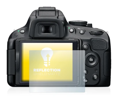 Imagen del dispositivo Nikon D5100 con una amplia variedad de protectores de pantalla.