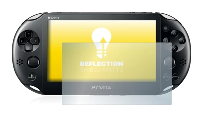 Imagen del dispositivo Sony Playstation Vita con una amplia variedad de protectores de pantalla.