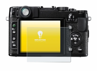 Imagen del dispositivo Fujifilm FinePix X10 con una amplia variedad de protectores de pantalla.