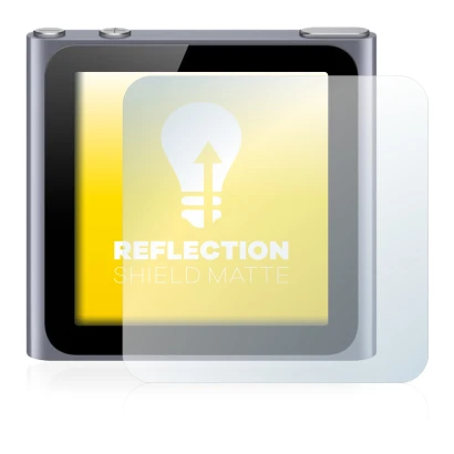 Imagen del dispositivo Apple iPod nano 2011 (6a Gen.) con una amplia variedad de protectores de pantalla.