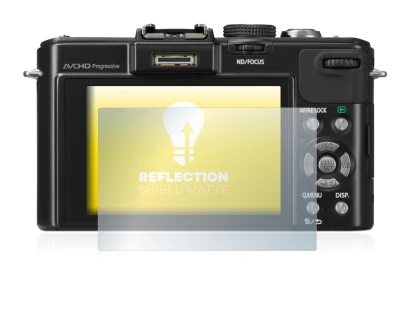Imagen del dispositivo Panasonic Lumix DMC-LX7 con una amplia variedad de protectores de pantalla.