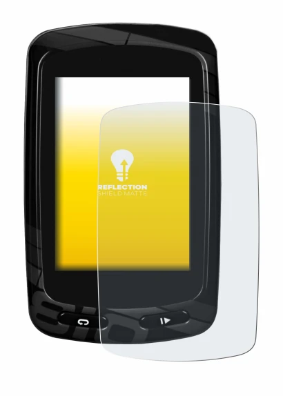 Imagen del dispositivo Garmin Edge 810 con una amplia variedad de protectores de pantalla.