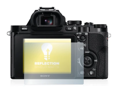Imagen del dispositivo Sony Alpha 7 (ILCE-7) con una amplia variedad de protectores de pantalla.