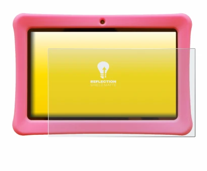 Imagen del dispositivo Contixo Kids 7" Tablet con una amplia variedad de protectores de pantalla.
