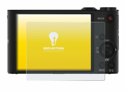 Imagen del dispositivo Sony Cyber-Shot DSC-WX350 con una amplia variedad de protectores de pantalla.