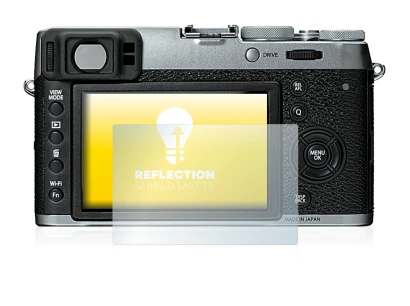 Imagen del dispositivo Fujifilm X100T con una amplia variedad de protectores de pantalla.
