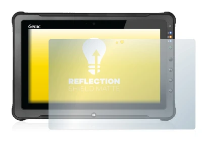 Imagen del dispositivo Getac F110 G5 con una amplia variedad de protectores de pantalla.
