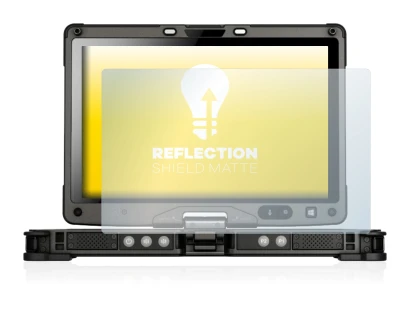 Imagen del dispositivo Getac V110 con una amplia variedad de protectores de pantalla.