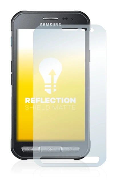 Imagen del dispositivo Samsung Galaxy XCover 3 con una amplia variedad de protectores de pantalla.