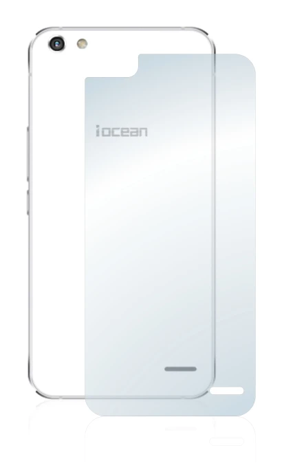 Imagen del dispositivo iOcean X9 (Trasero) con una amplia variedad de protectores de pantalla.