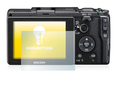 Imagen del dispositivo Ricoh GR II 2015 con una amplia variedad de protectores de pantalla.