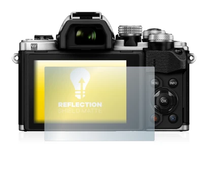 Imagen del dispositivo Olympus OM-D E-M10 Mark II con una amplia variedad de protectores de pantalla.