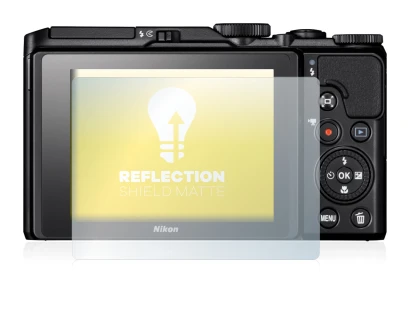 Imagen del dispositivo Nikon Coolpix A900 con una amplia variedad de protectores de pantalla.