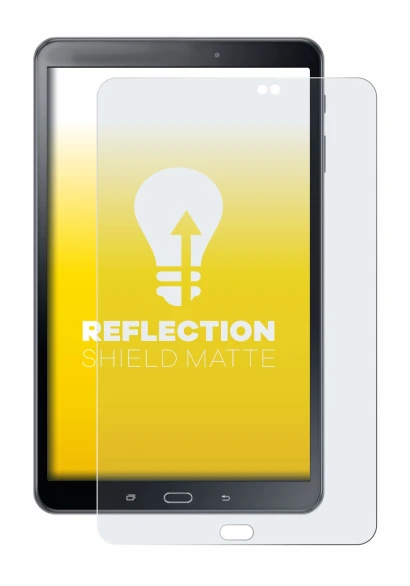 Imagen del dispositivo Samsung Galaxy Tab A 10.1 2016 SM-T585 con una amplia variedad de protectores de pantalla.