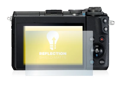 Imagen del dispositivo Canon EOS M6 con una amplia variedad de protectores de pantalla.
