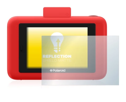 Imagen del dispositivo Polaroid Snap Touch con una amplia variedad de protectores de pantalla.