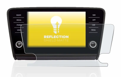 Imagen del dispositivo Skoda Octavia 2017 Infotainment System con una amplia variedad de protectores de pantalla.