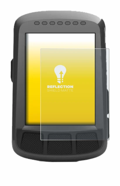 Imagen del dispositivo Wahoo Elemnt Bolt GPS con una amplia variedad de protectores de pantalla.